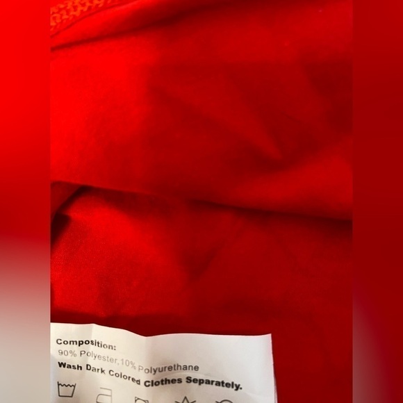 Zanful red 1/2 tank top w/Skeleton hands XL - Picture 4 of 4